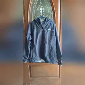 Women's North Face winter jacket, blue with interior shell, warm size XL